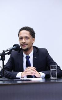 Sessão de abertura. Coordenação Administrativa, Angelo Gabriel Verçosa do Nascimento.