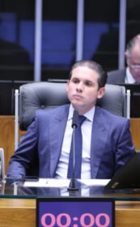 Discussão e votação de propostas legislativas. Presidente da Câmara dos Deputados, Hugo Motta (REPUBLICANOS - PB)