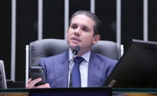 Discussão e votação de propostas legislativas. Presidente da Câmara dos Deputados, Hugo Motta (REPUBLICANOS - PB)