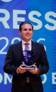 Cerimônia do Prêmio Congresso em Foco 2026. Presidente da Câmara dos Deputados, Hugo Motta (REPUBLICANOS - PB)