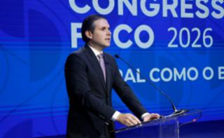 Cerimônia do Prêmio Congresso em Foco 2026. Presidente da Câmara dos Deputados, Hugo Motta (REPUBLICANOS - PB)