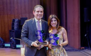 Cerimônia do Prêmio Congresso em Foco 2026. Presidente da Câmara dos Deputados, Hugo Motta (REPUBLICANOS - PB). Dep. Camila Jara (PT-MS)