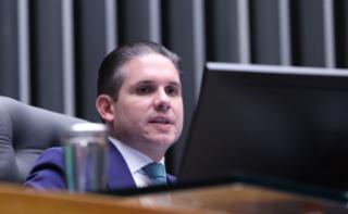 Discussão e votação de propostas legislativas. Presidente da Câmara dos Deputados, Hugo Motta (REPUBLICANOS - PB)