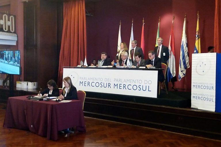 Relações Exteriores - Mercosul - Reunião do Parlasul em Montevidéu