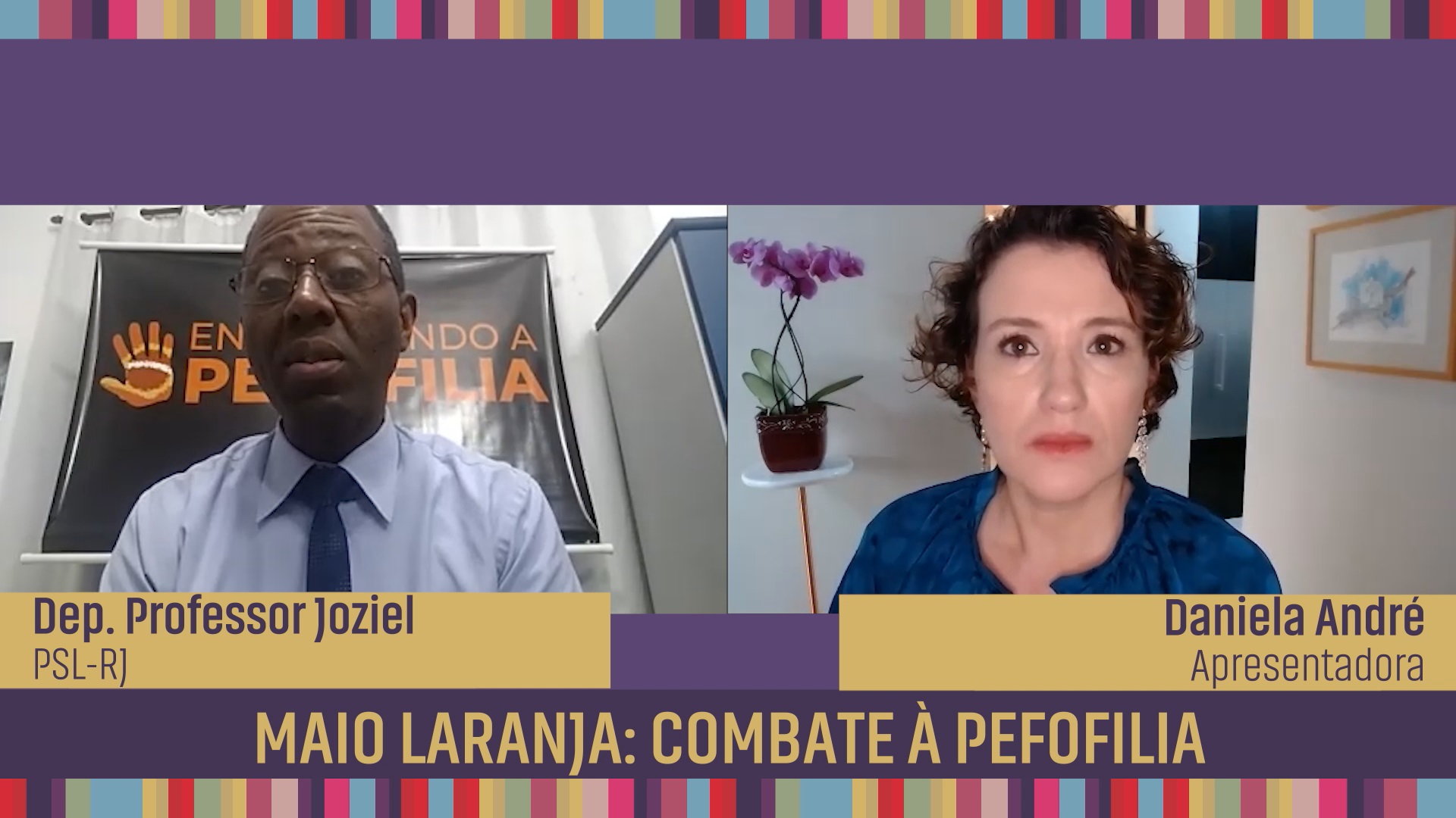 Maio laranja: combate à pedofilia