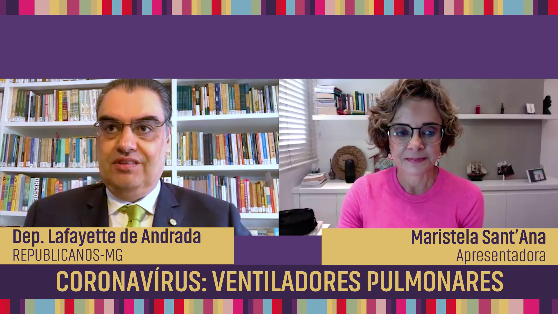 Coronavírus: ventiladores pulmonares