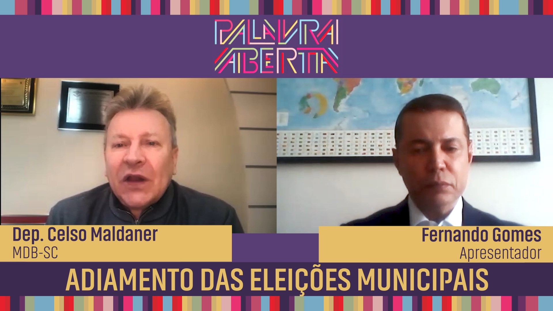 Adiamento das eleições municipais