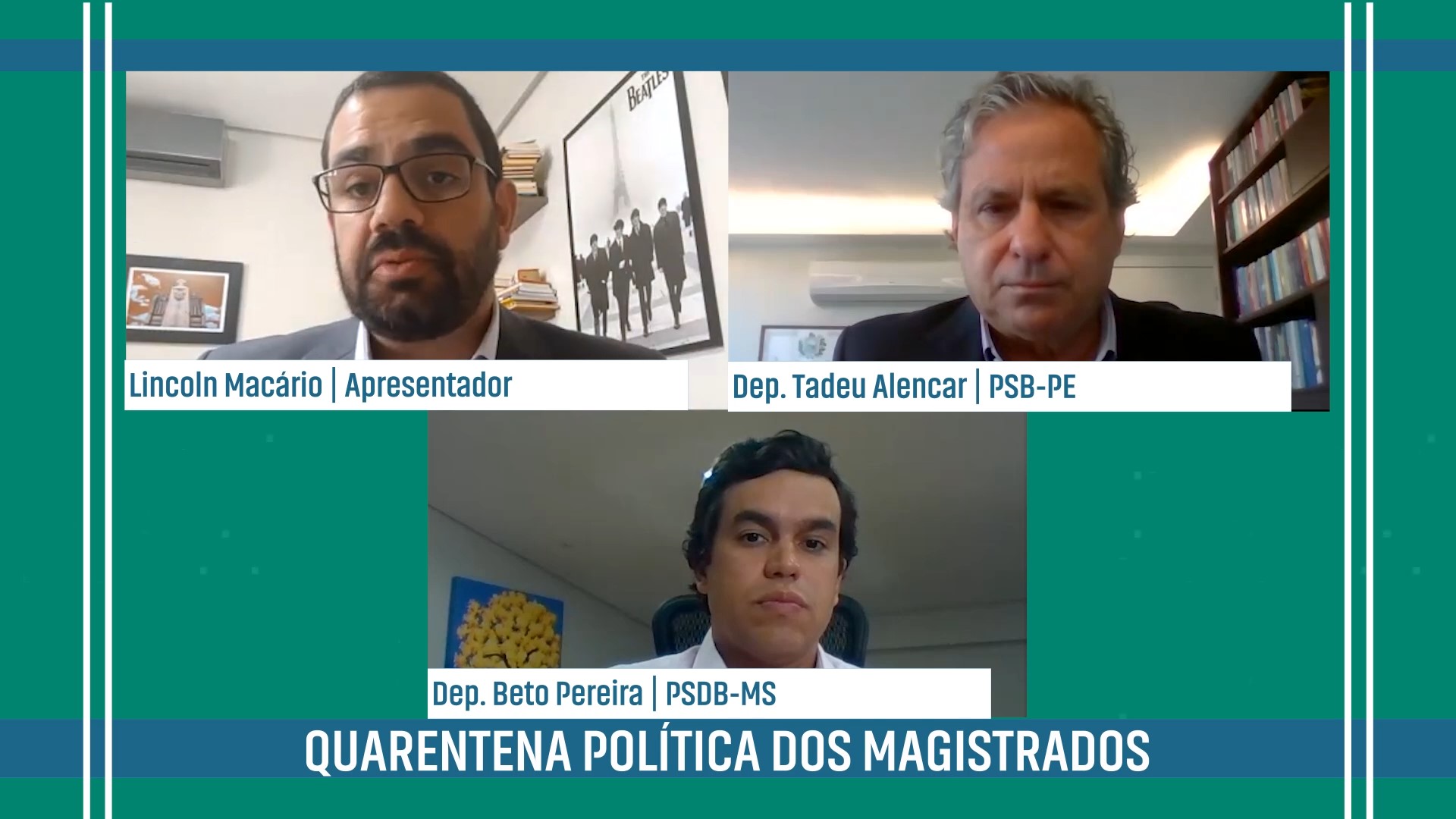 Quarentena política dos magistrados
