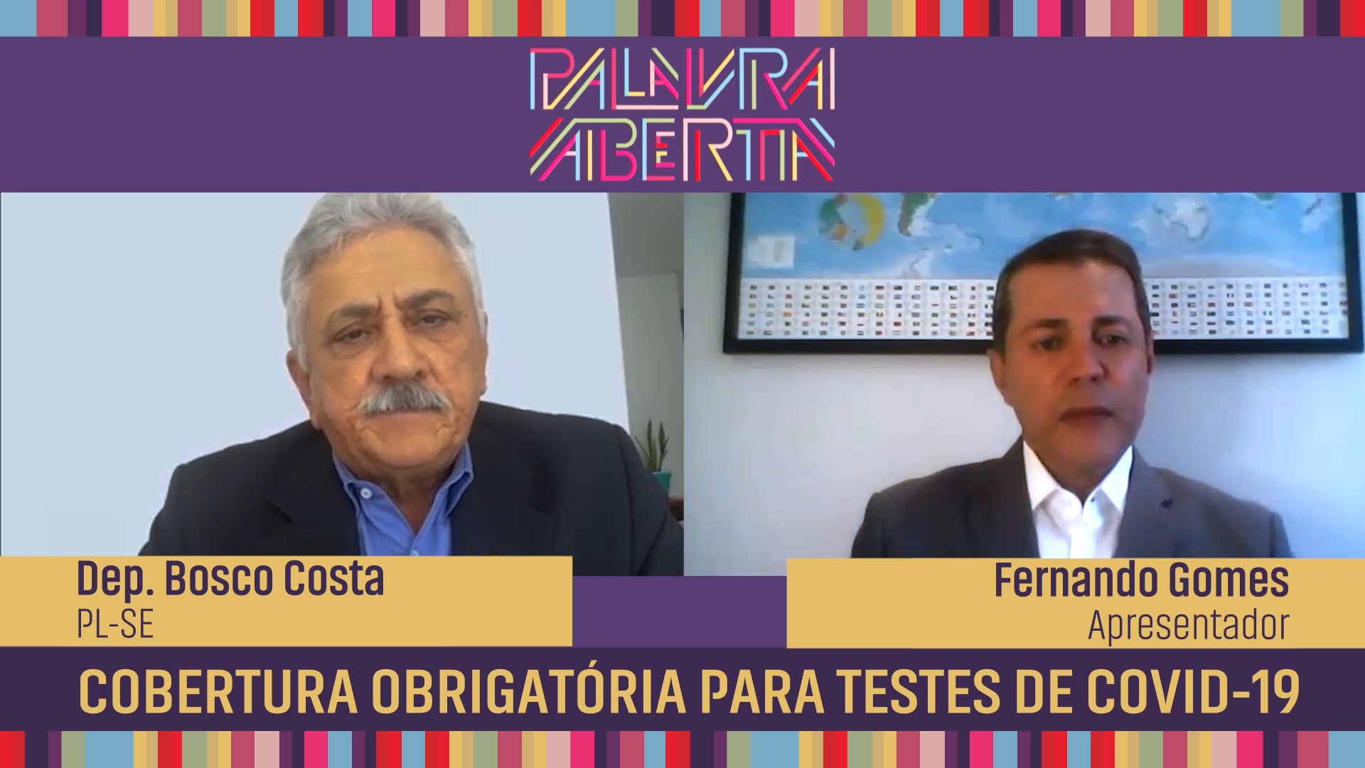 Cobertura obrigatória para testes de Covid-19