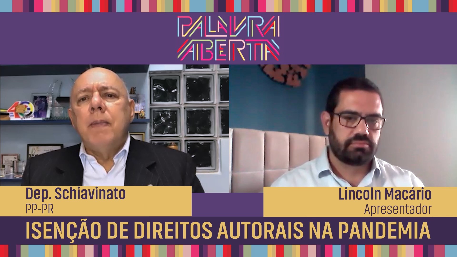 Isenção de direitos autorais na pandemia