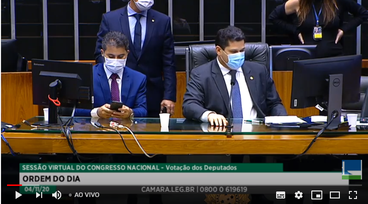 Sessão do Congresso Nacional para votação de vetos presidenciais