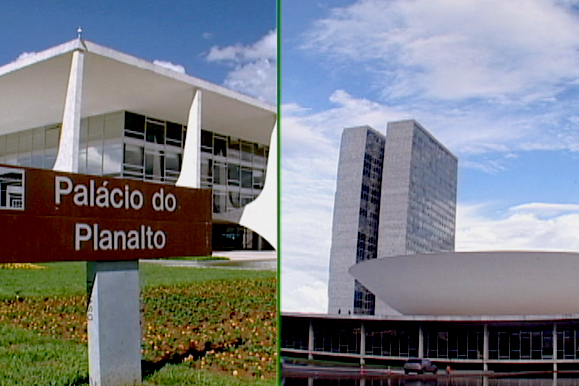 Congresso e Palácio do Planalto