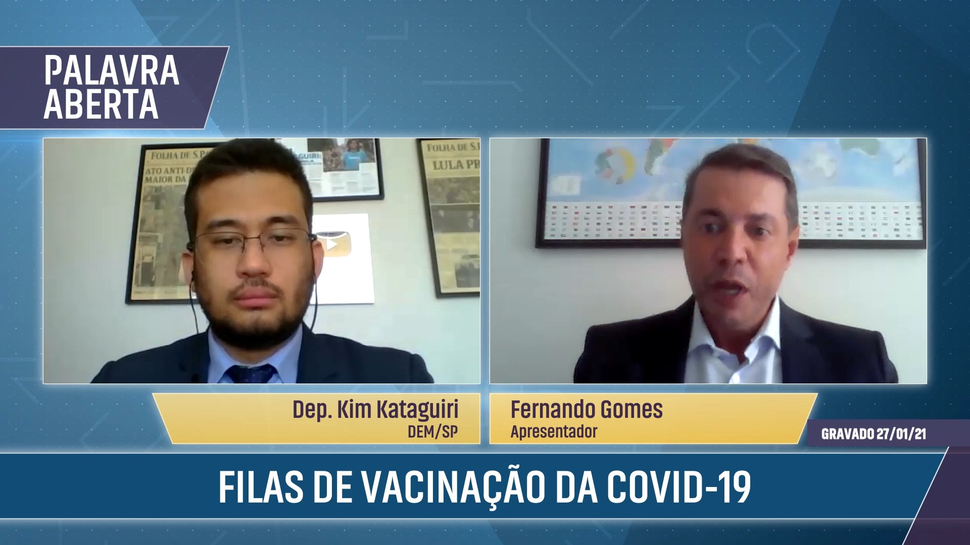 Filas de Vacinação da Covid-19