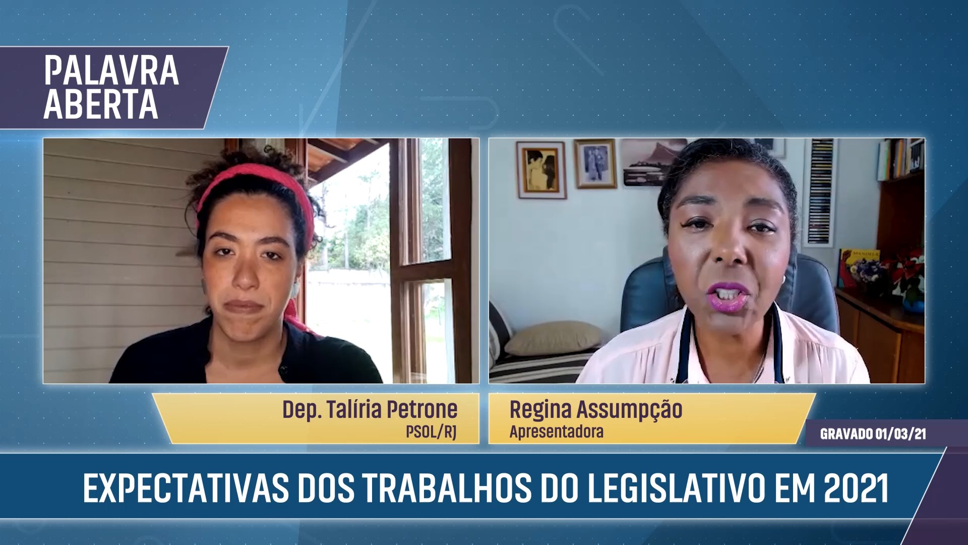 Expectativas dos Trabalhos do Legislativo em 2021 - Psol