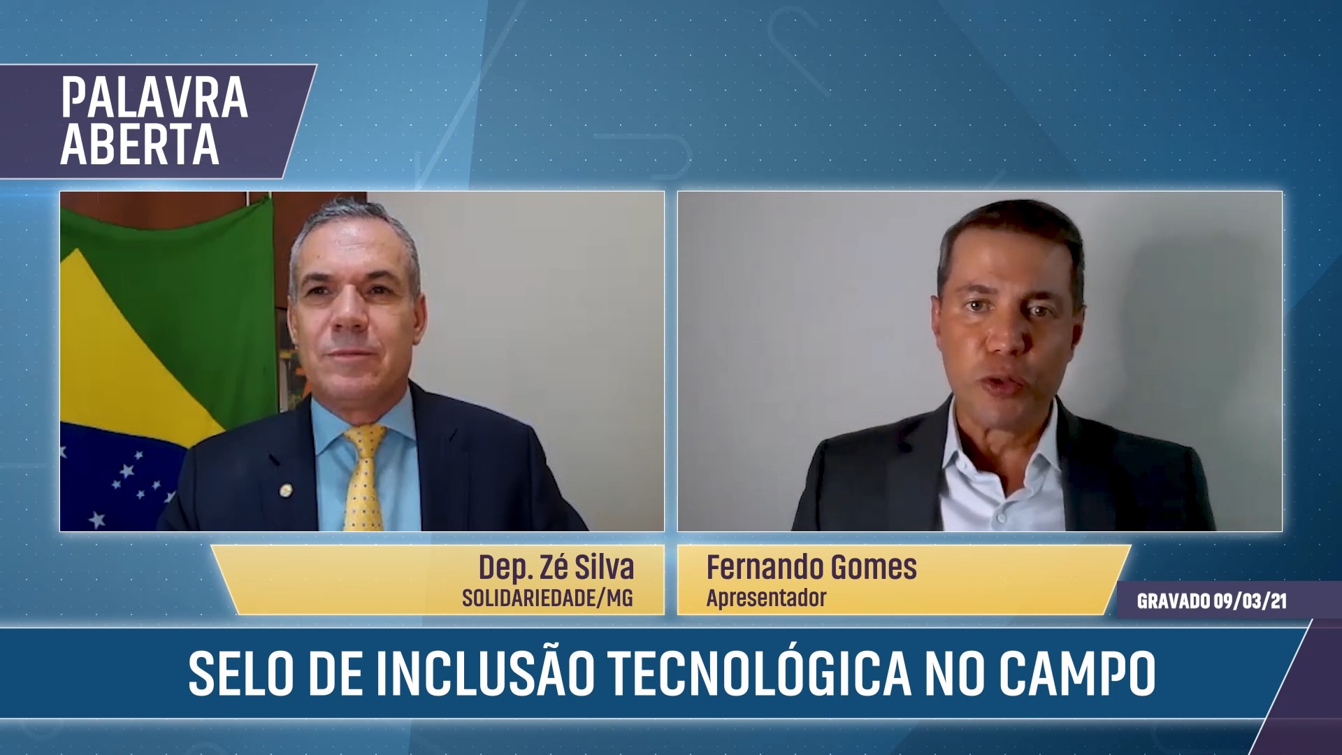 Selo de inclusão tecnológica no campo