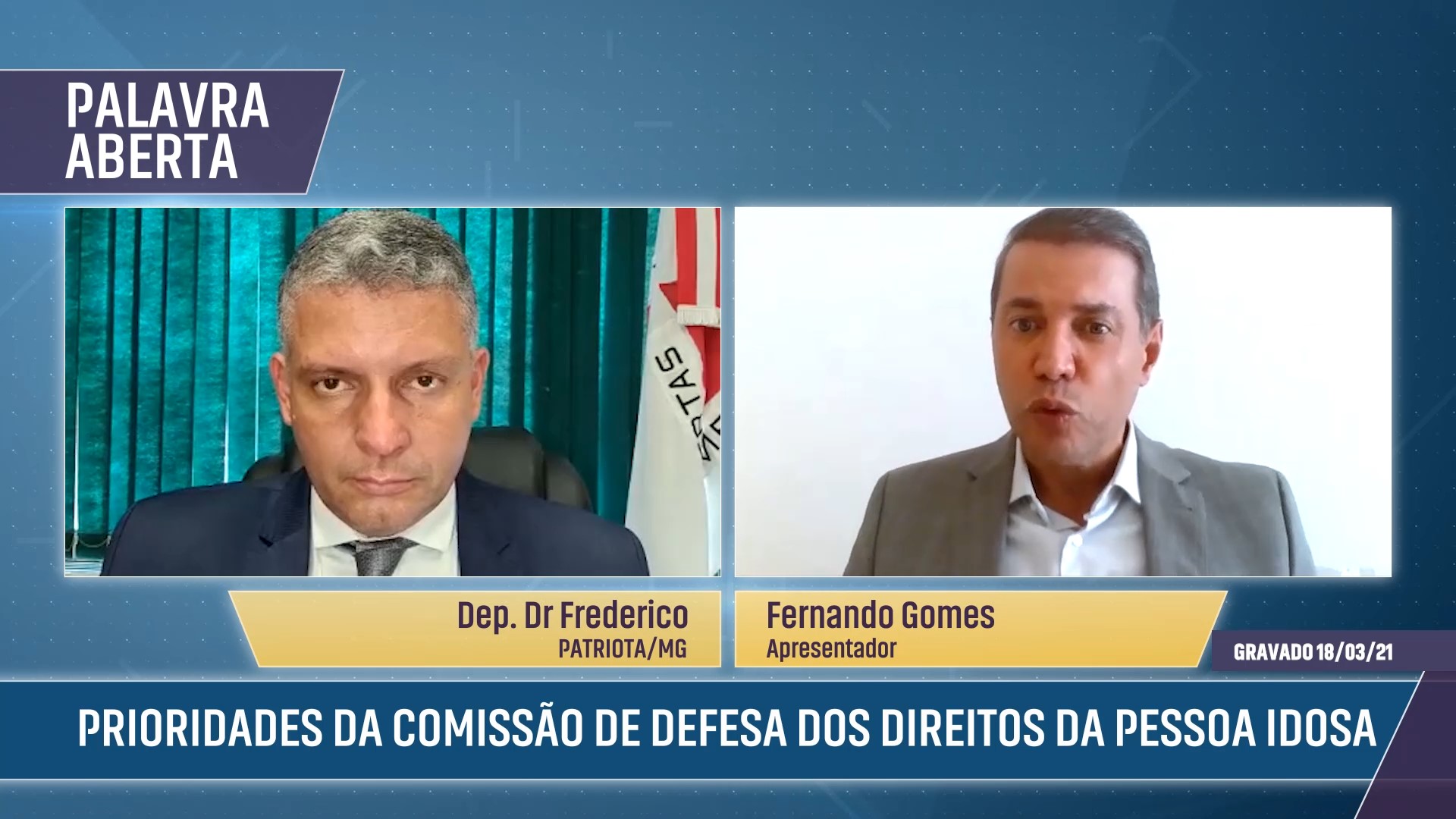 Prioridades da Comissão de Defesa dos Direitos da Pessoa Idosa