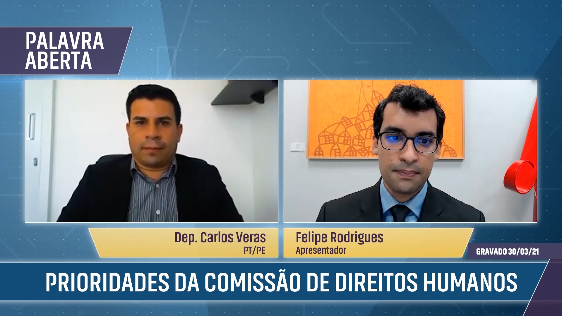 Prioridades da Comissão de Direitos Humanos