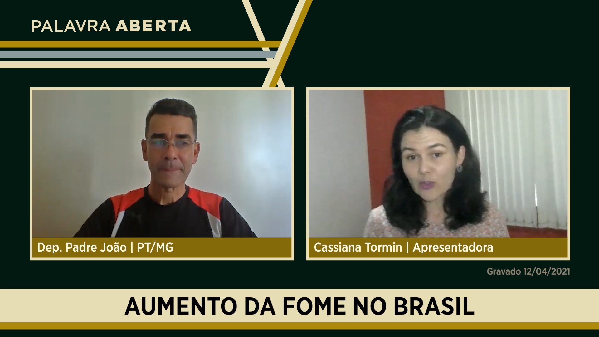 Aumento da fome no Brasil