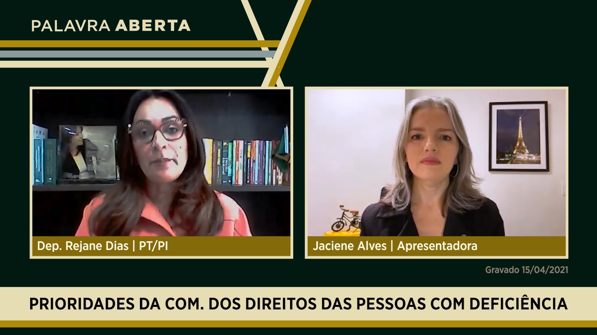 Prioridades da Comissão dos Direitos das Pessoas com Deficiência