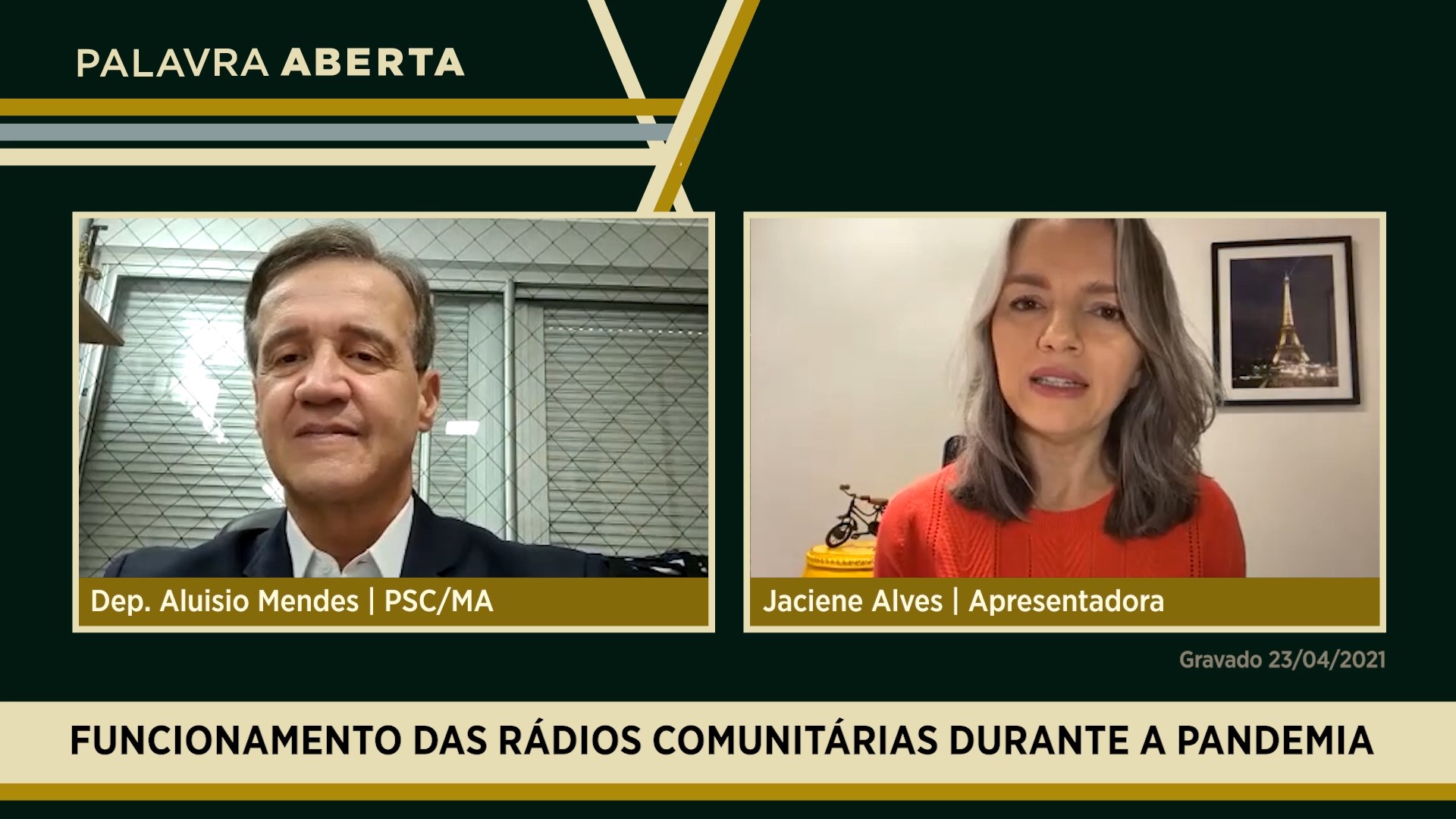 Funcionamento das rádios comunitárias durante a pandemia