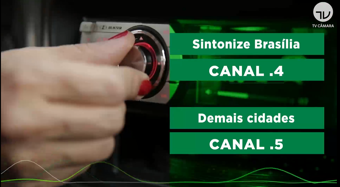Rádio Câmara Brasília na multiprogramação da TV Câmara