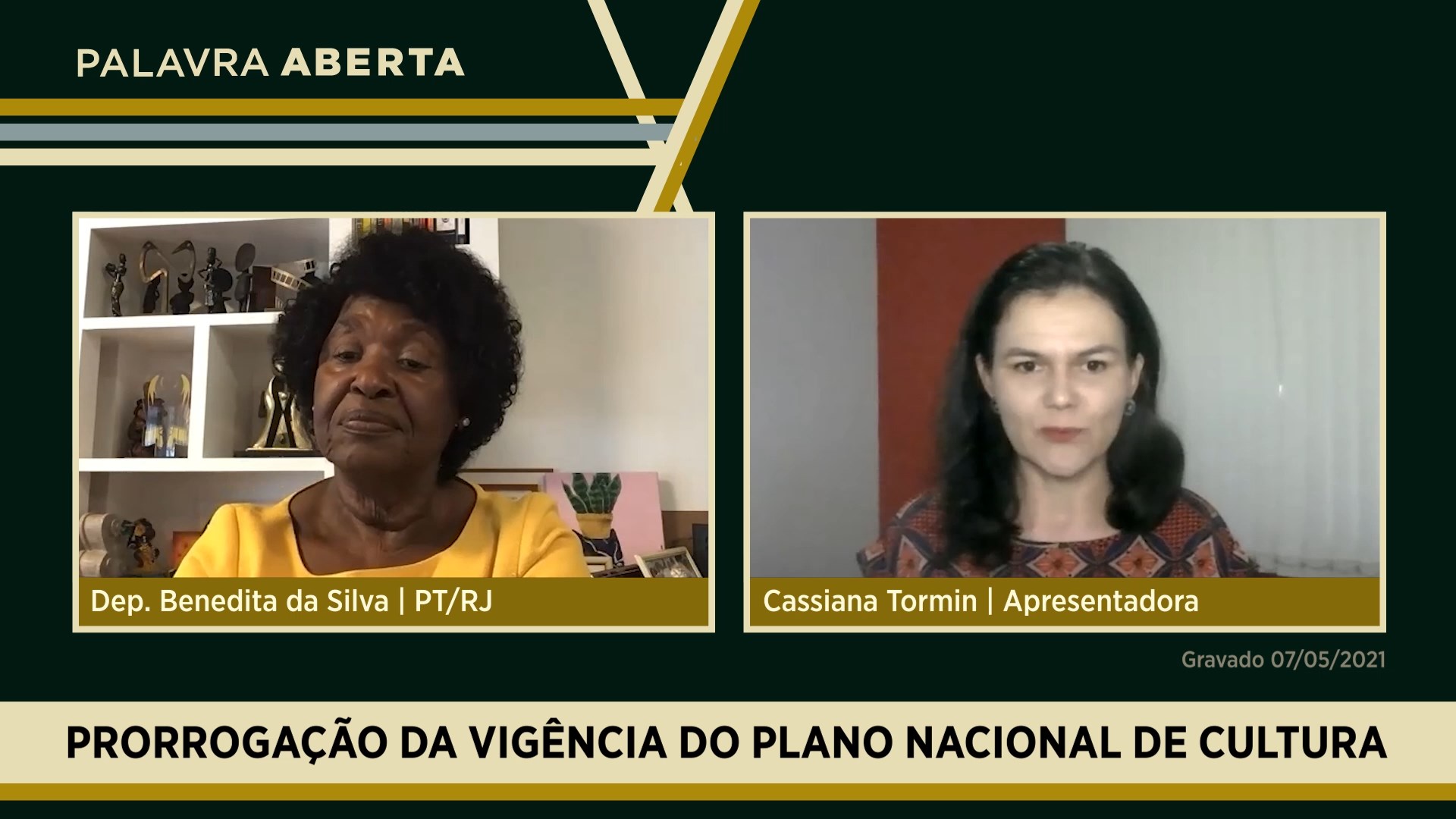 Prorrogação da vigência do Plano Nacional de Cultura