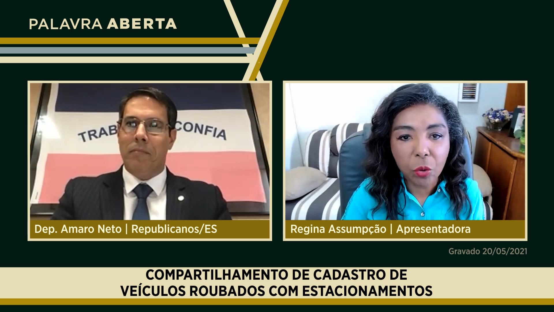 Compartilhamento de cadastro de veículos roubados com estacionamentos