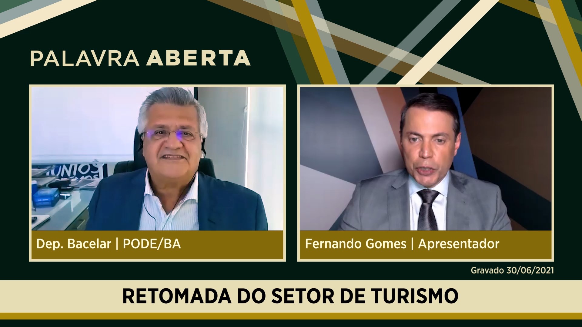 Retomada do setor de turismo