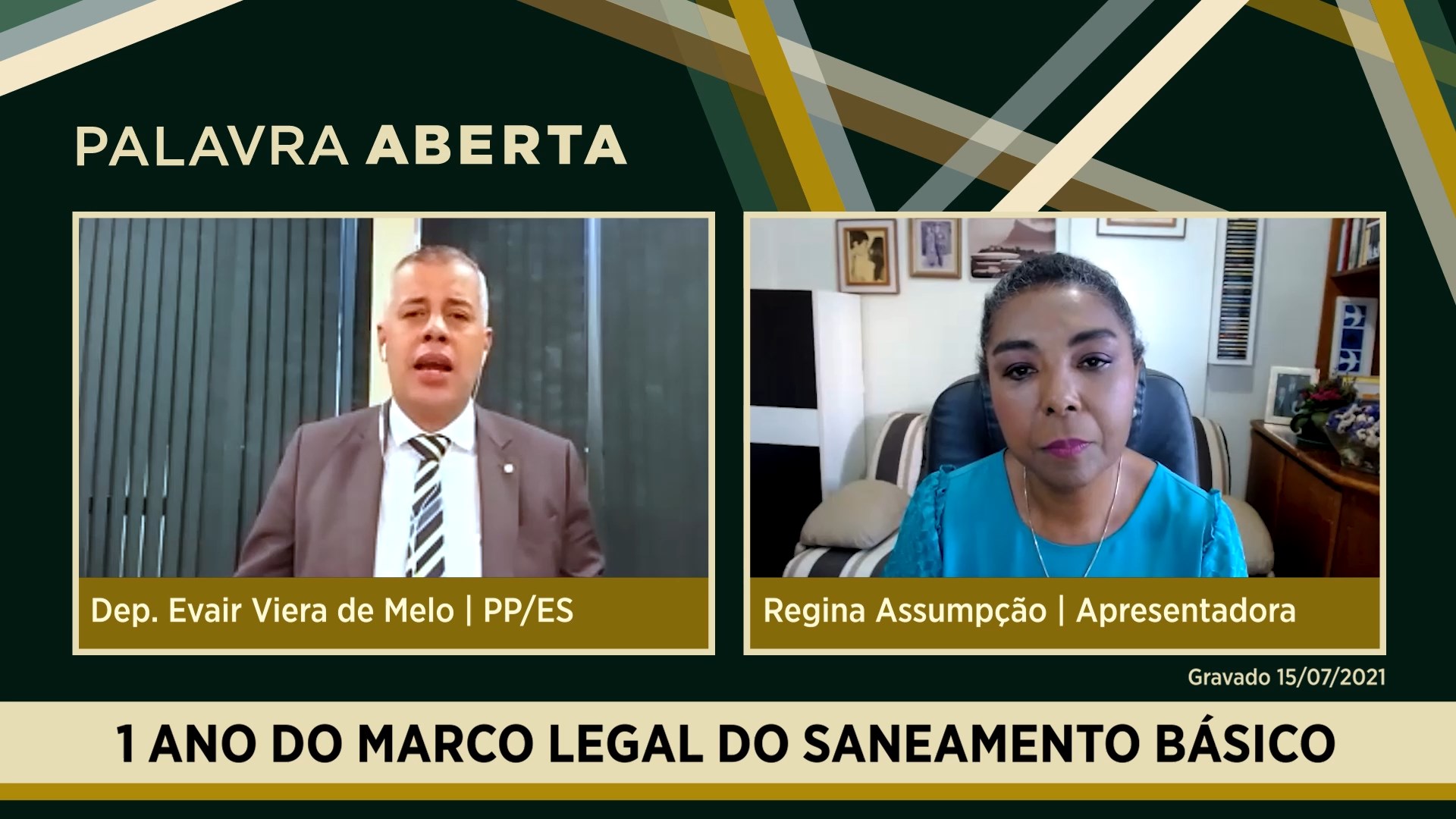 1 ano do Marco Legal do Saneamento Básico