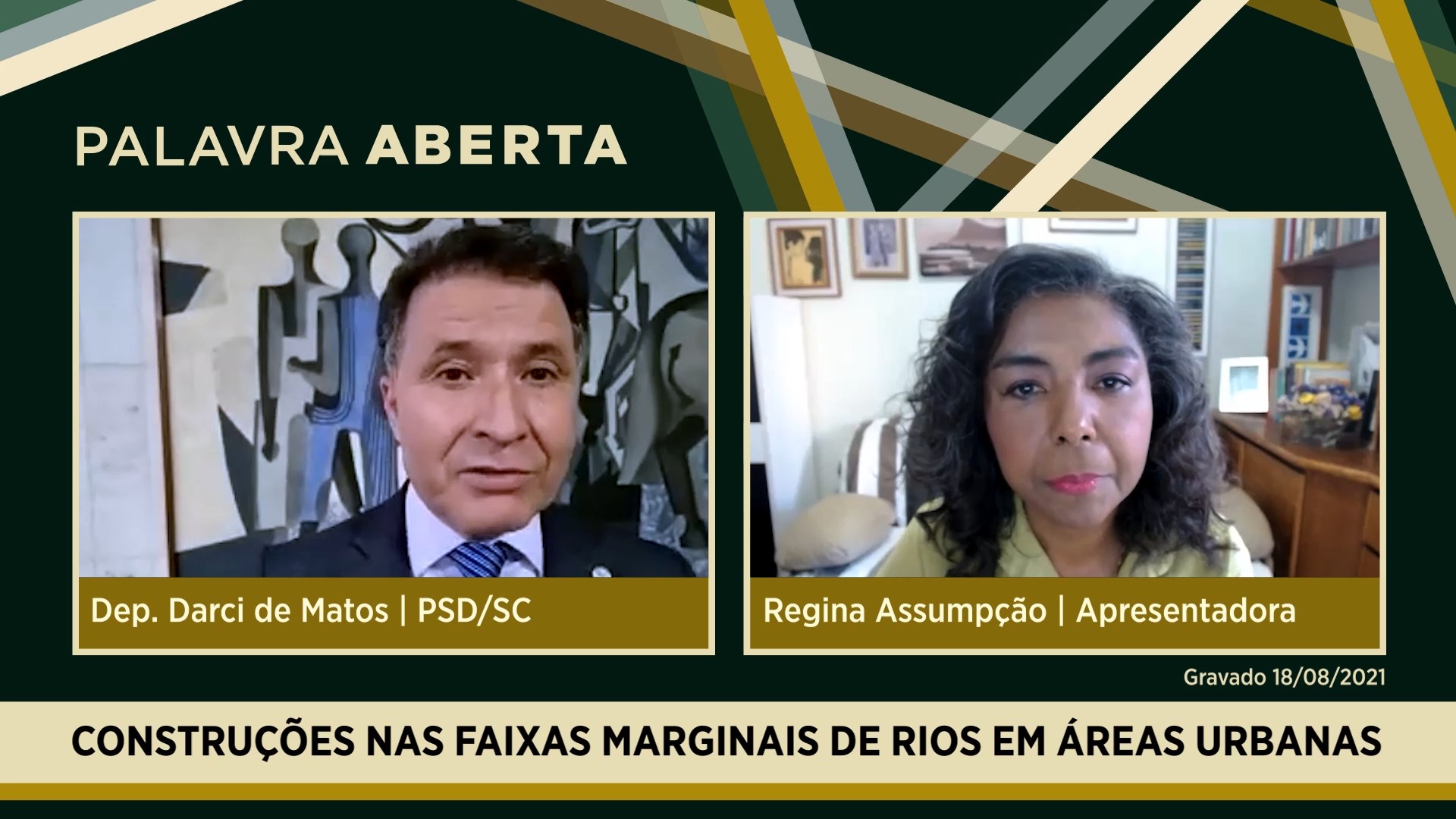 Construções nas faixas marginais de rios em áreas urbanas