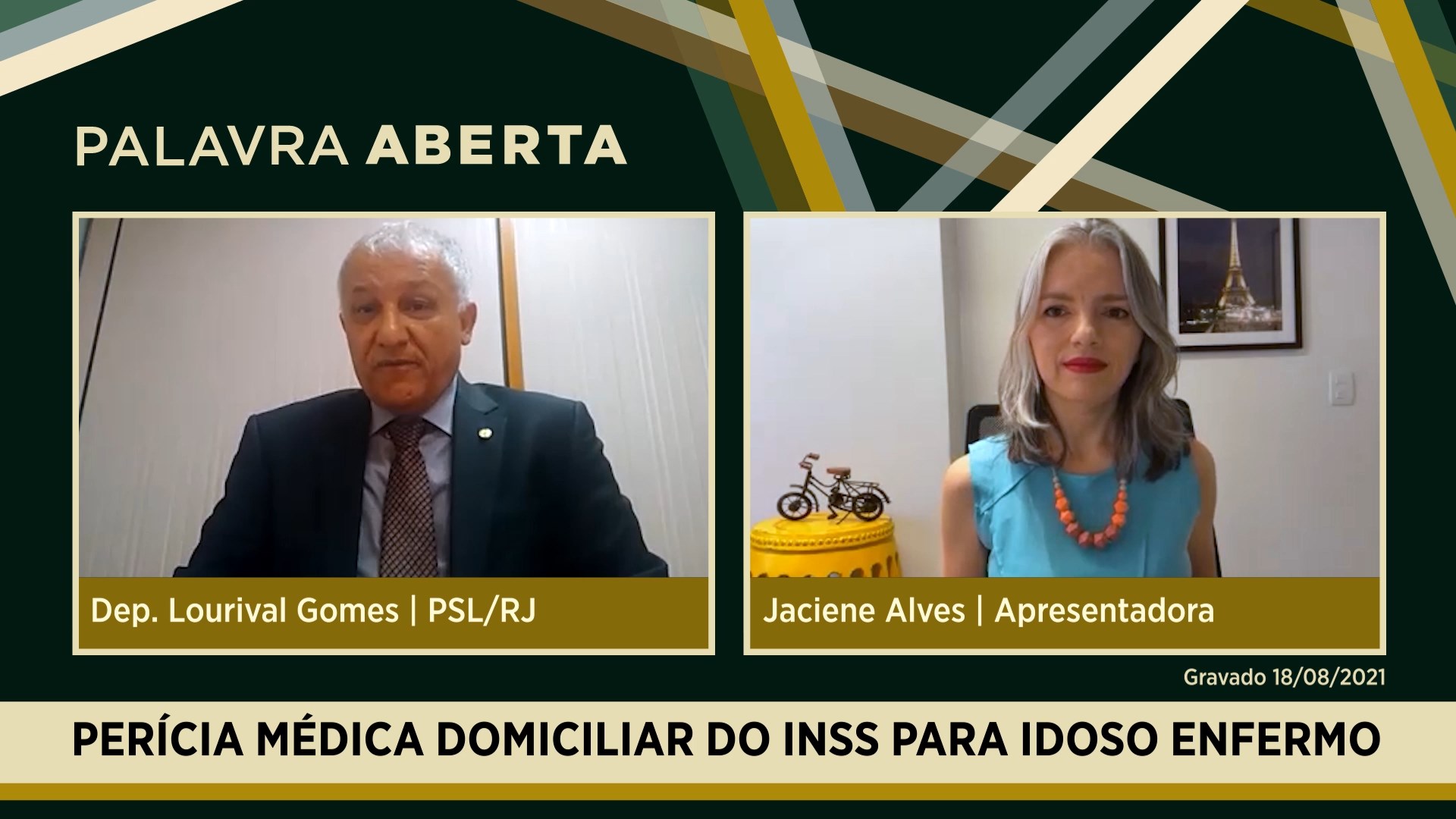 Perícia médica domiciliar do INSS para idoso enfermo
