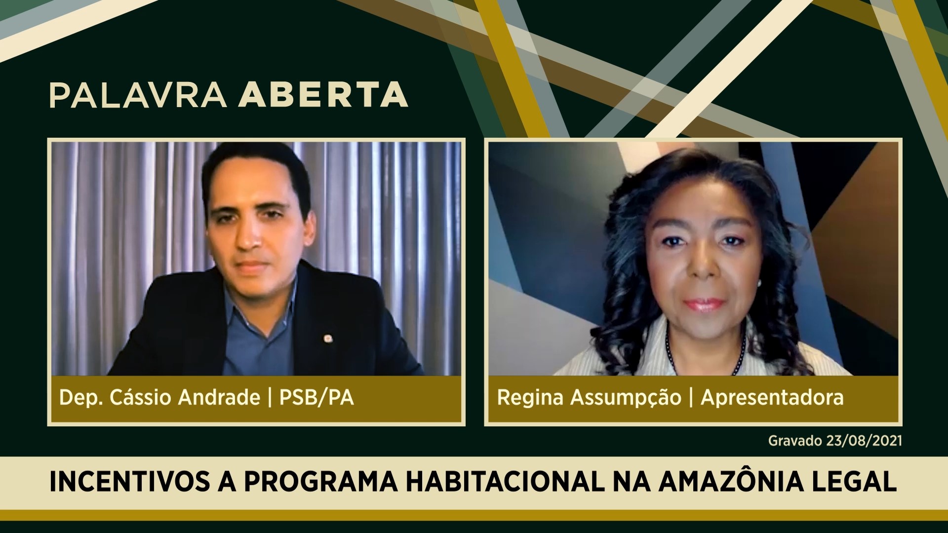 Incentivos para programa habitacional na Amazônia Legal