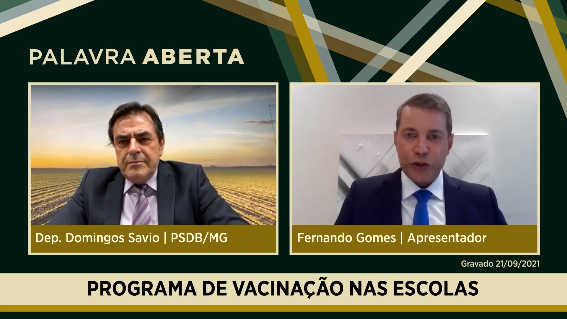 Programa de vacinação nas escolas