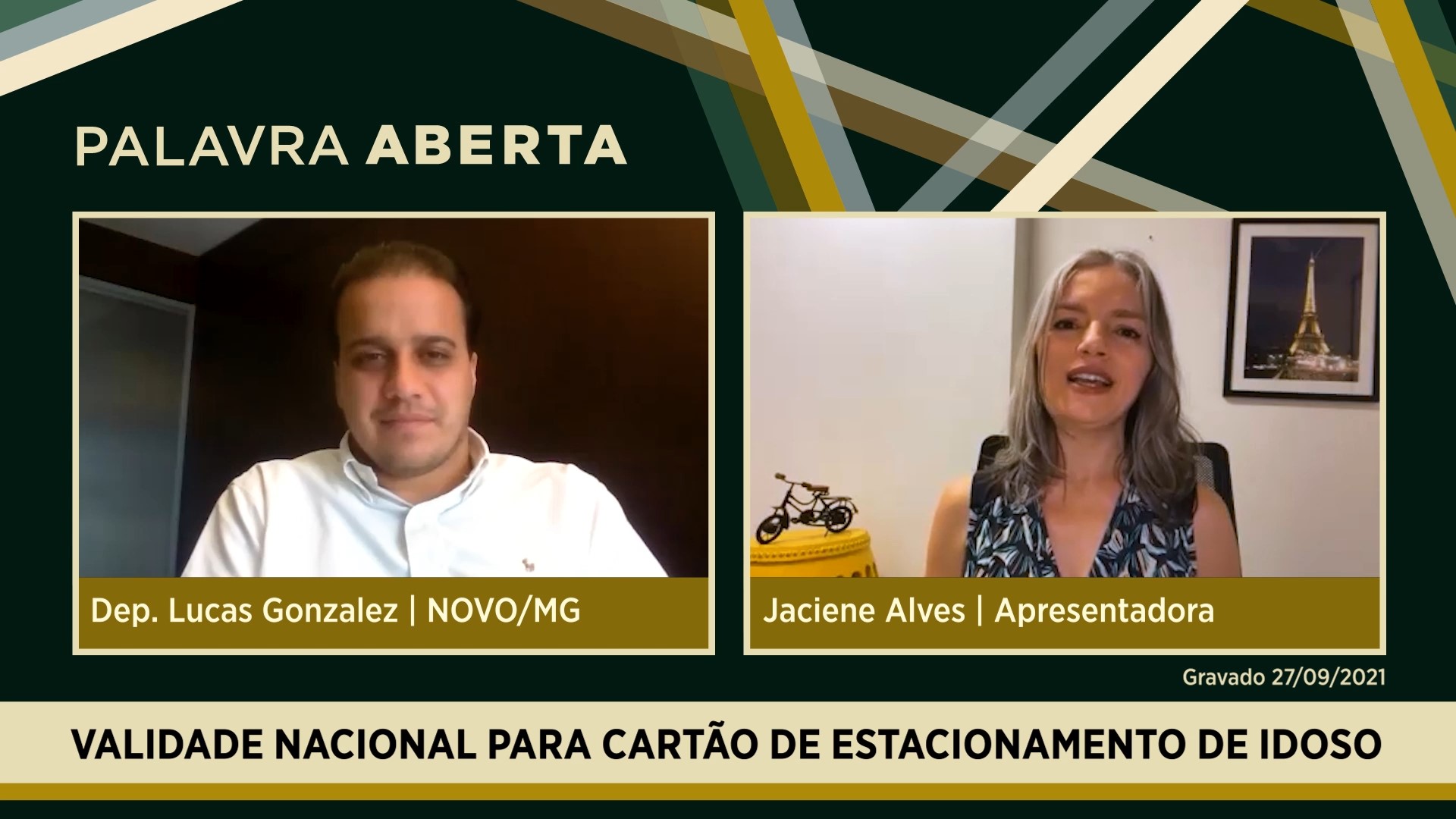 Validade nacional para cartão de estacionamento de idoso