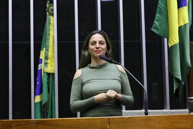 Deputada Fernanda Melchionna discursa no Plenário da Câmara