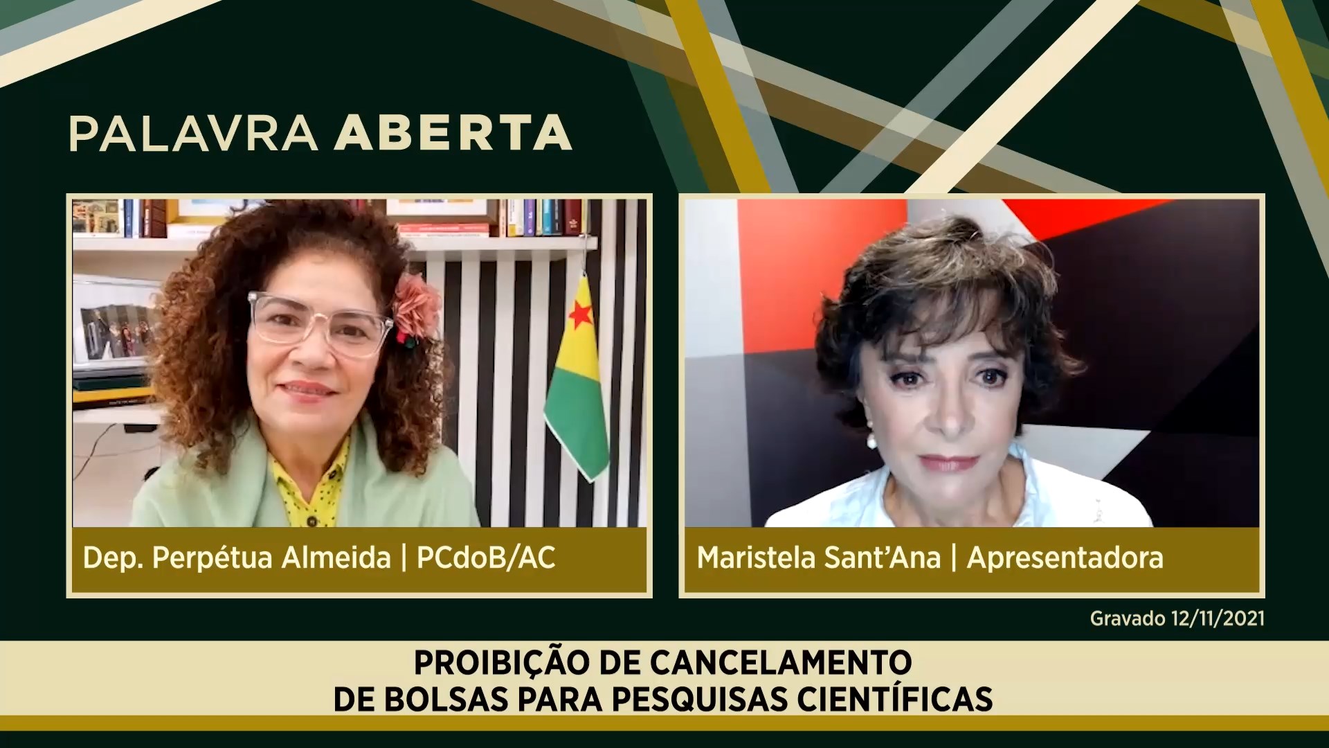 Proibição de cancelamento de bolsas para pesquisas científicas