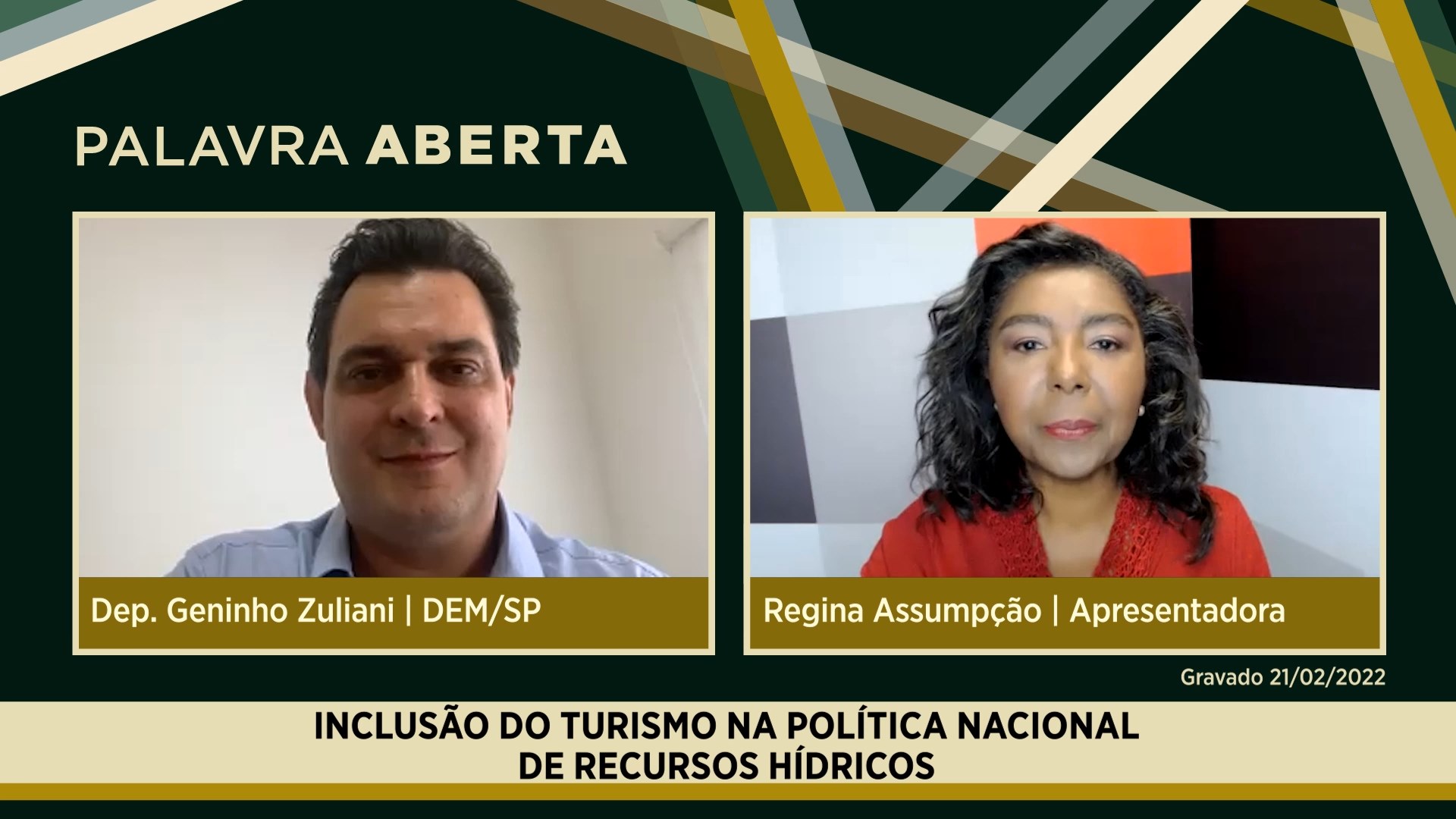 Inclusão do turismo na Política Nacional de Recursos Hídricos