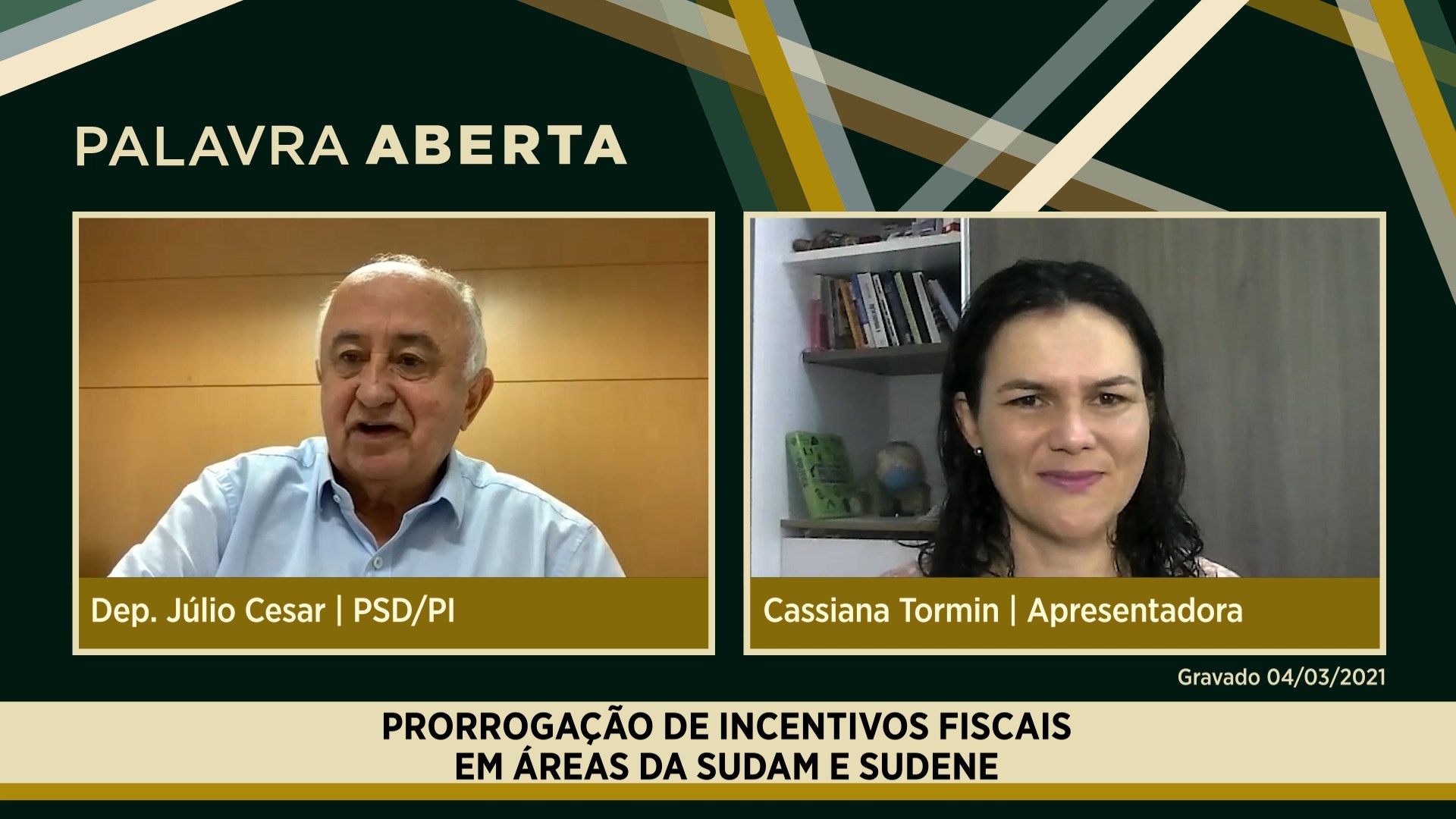 Prorrogação de incentivos fiscais em áreas da Sudam e Sudene