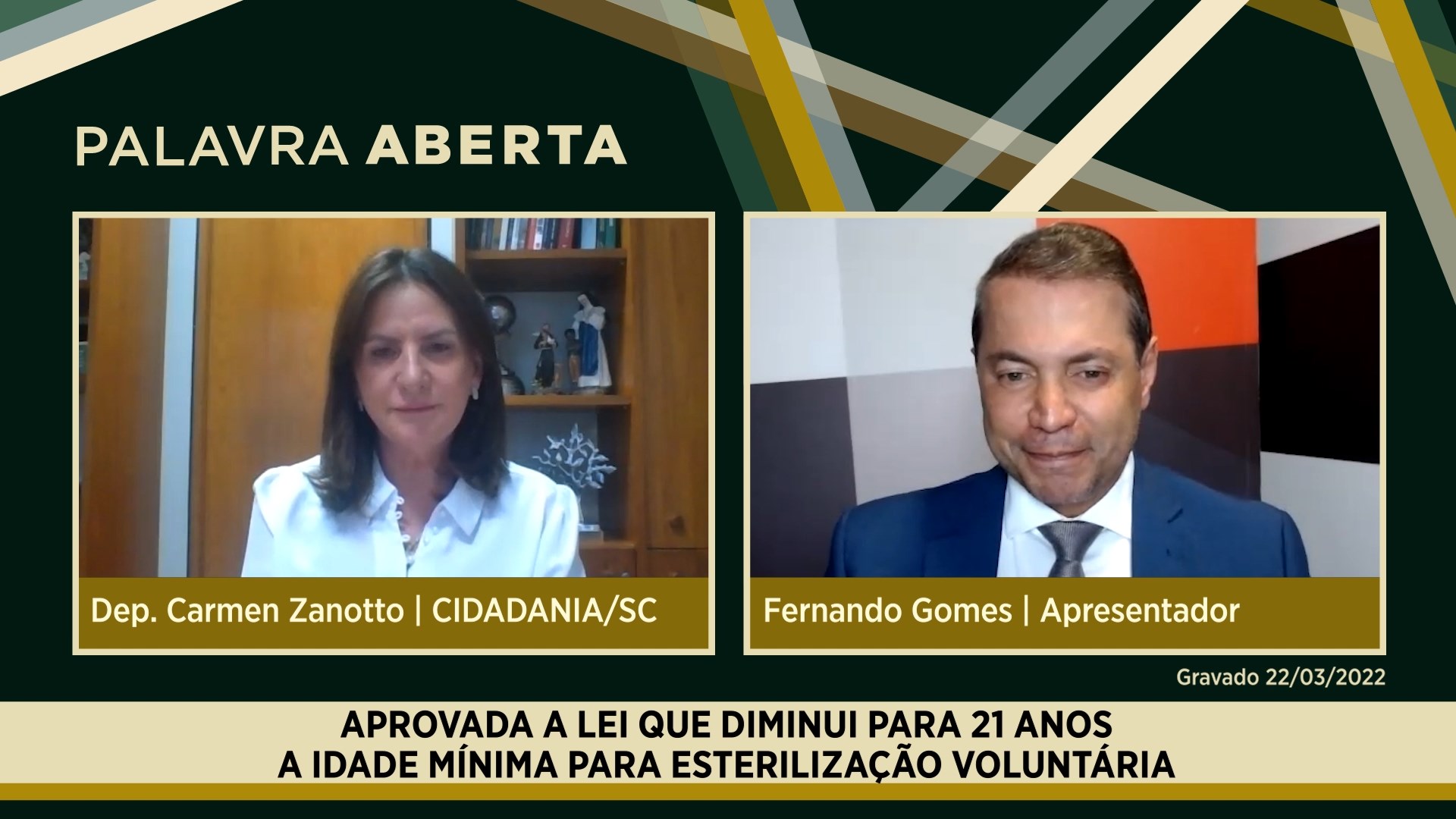 Aprovada lei que diminui para 21 anos a idade mínima para esterilização voluntária