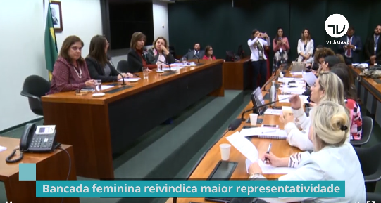 Bancada feminina reivindica maior representatividade
