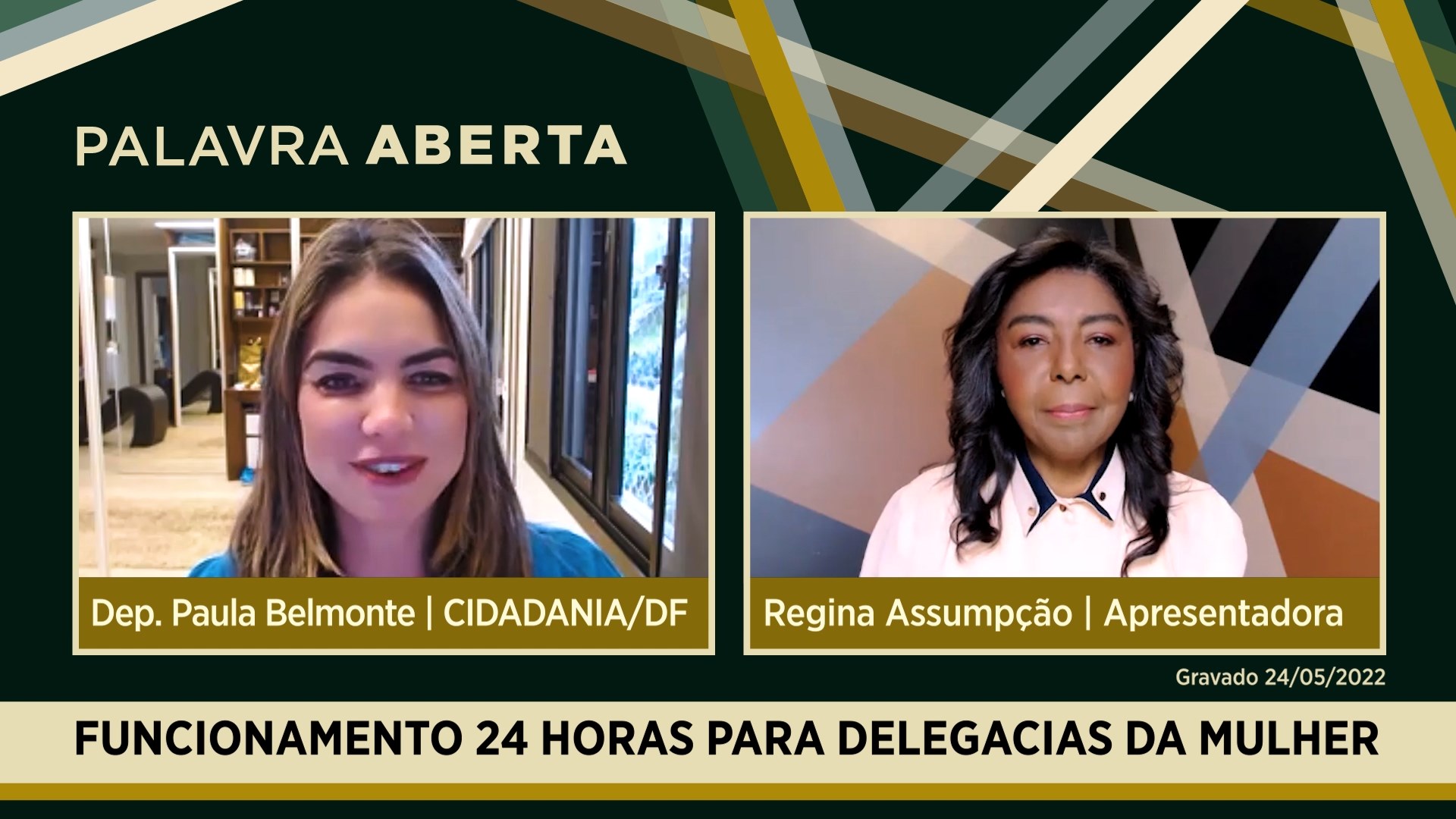 Funcionamento 24 horas para delegacias da mulher