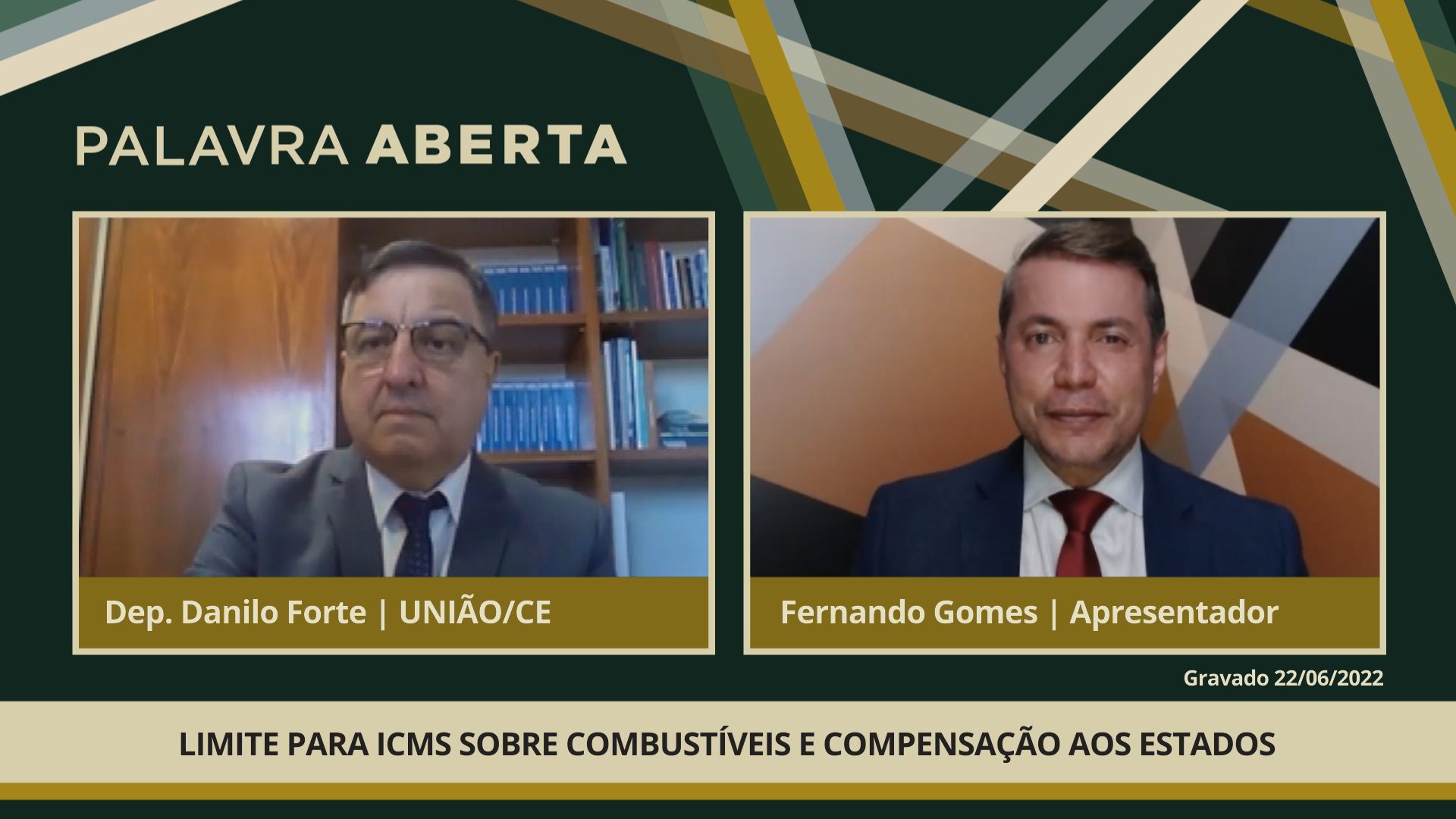 Danilo Forte explica limite de cobrança de ICMS para combustíveis e energia