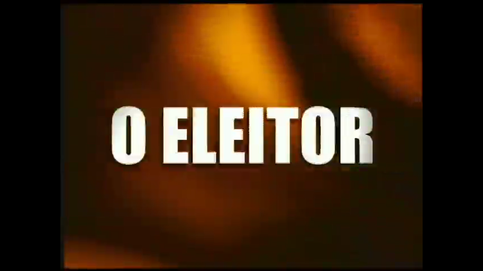 O Voto: O Eleitor