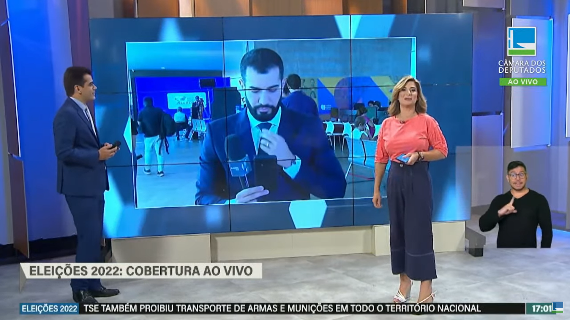 Apuração dos votos - TV Câmara e TV Senado nas Eleições 2022 - 30/10/22