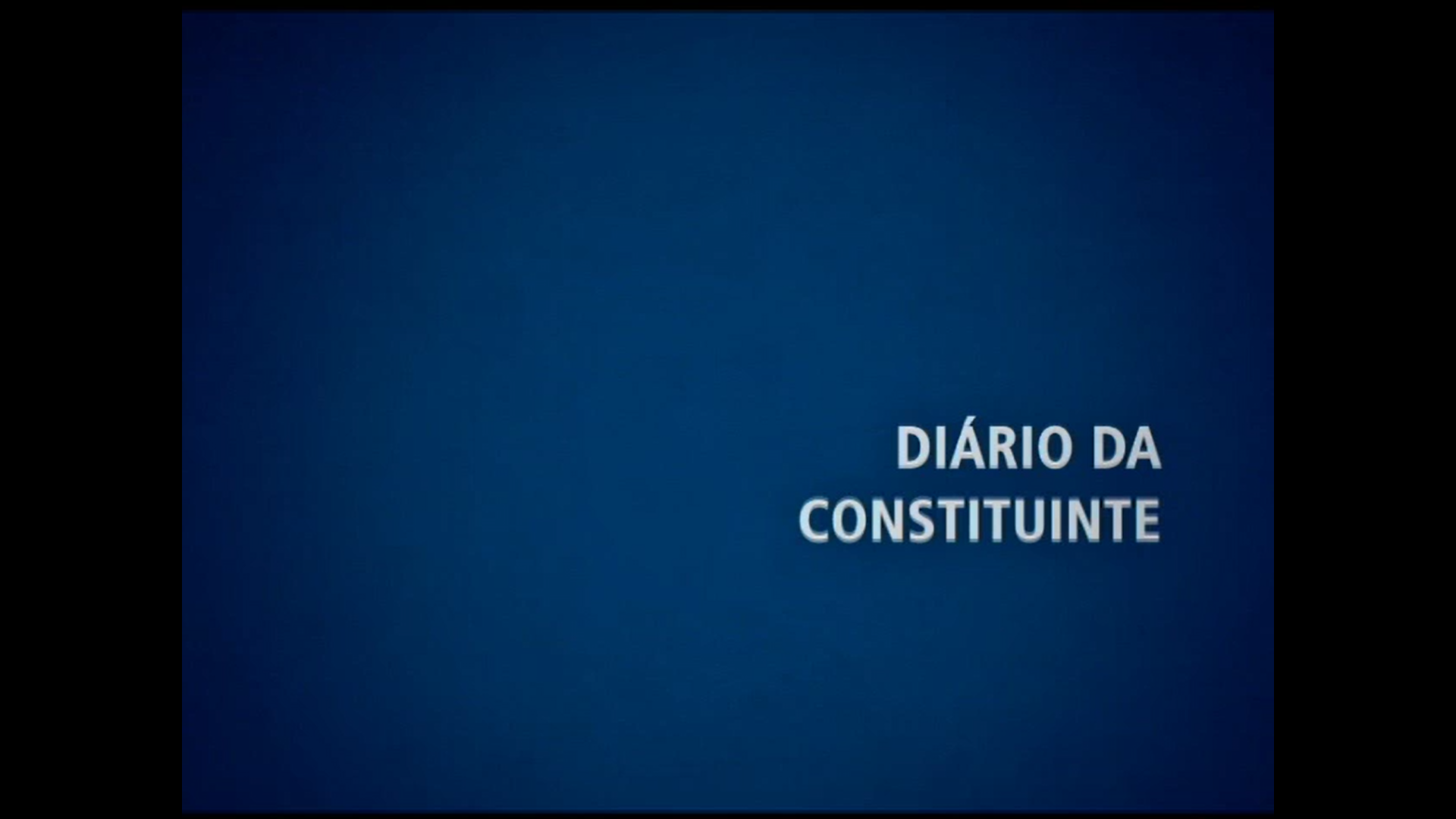 Diário da Constituinte (versão 25 anos) - Benedita da Silva