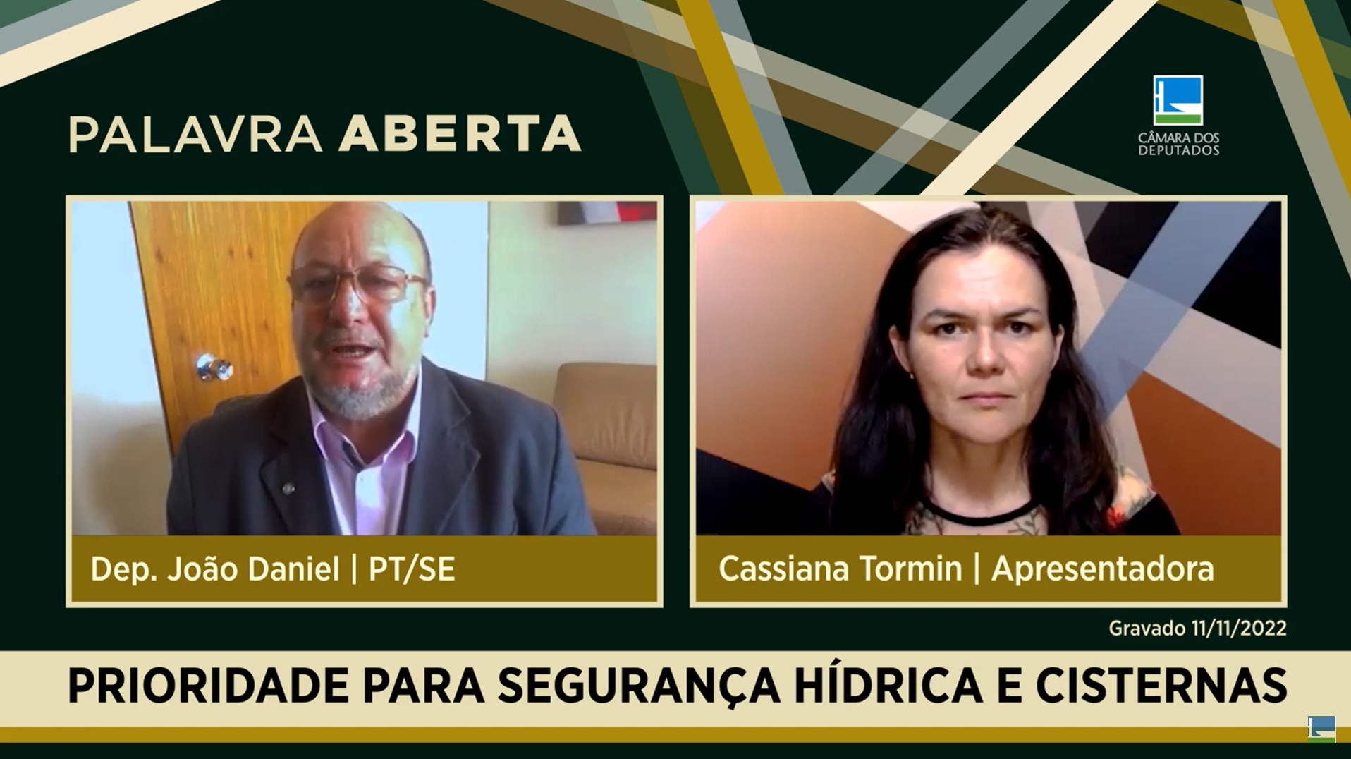 Prioridade para segurança hídrica e cisternas