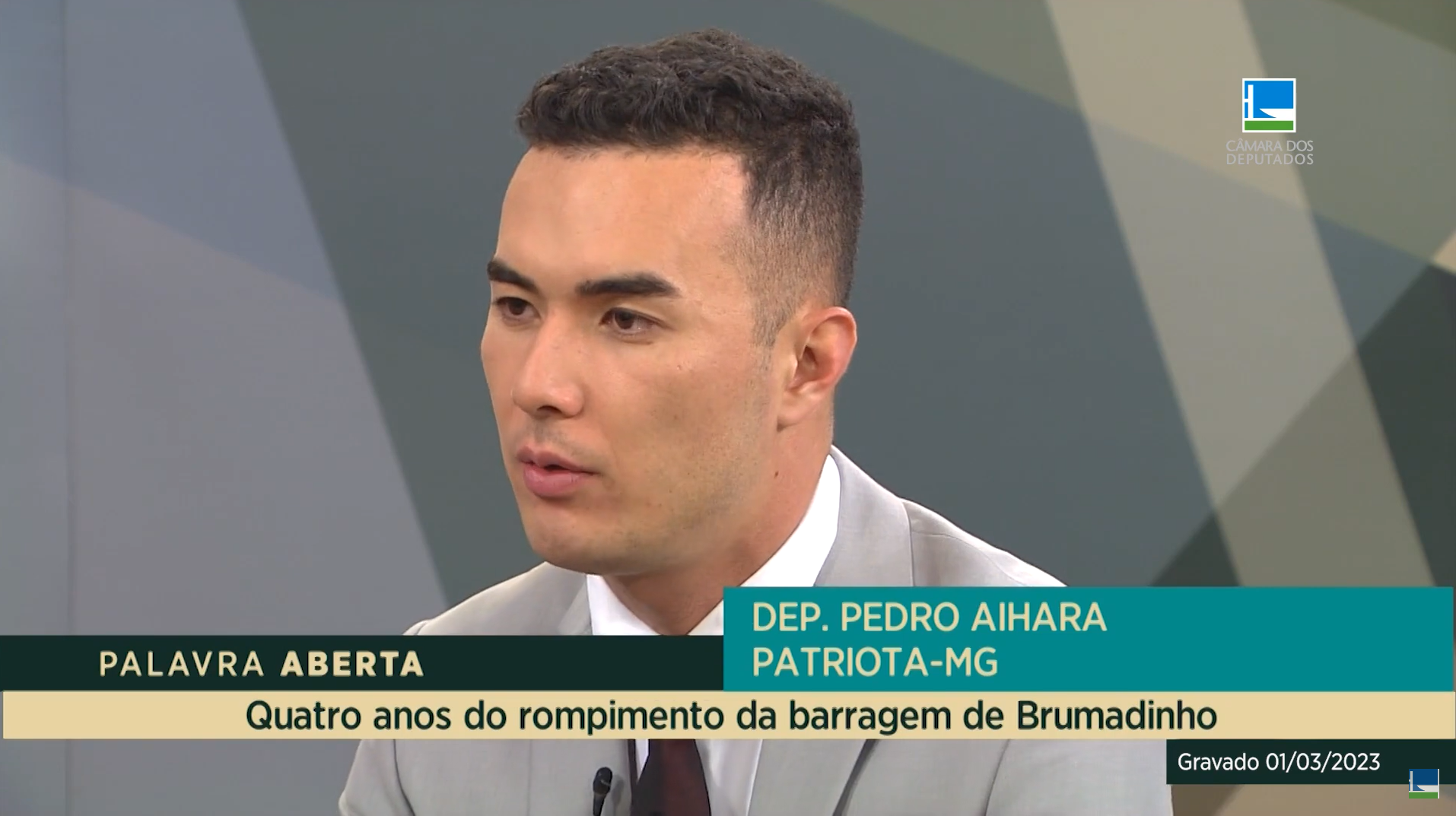 Pedro Aihara defende prevenção de desastres após 4 anos de Brumadinho