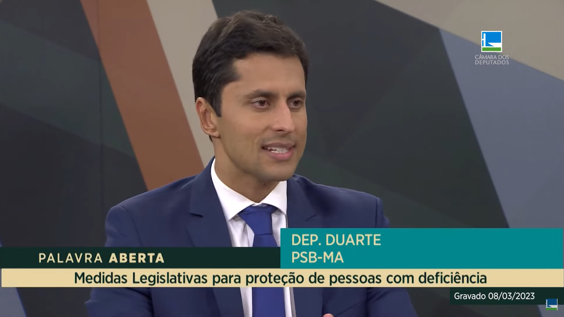 Duarte defende medidas legislativas para proteção de pessoas com deficiência