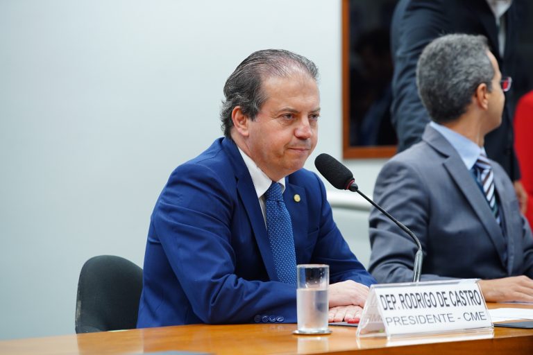 Reunião de Instalação e Eleição do Presidente e Vice-Presidente. Dep. Rodrigo de Castro (UNIÃO - MG)