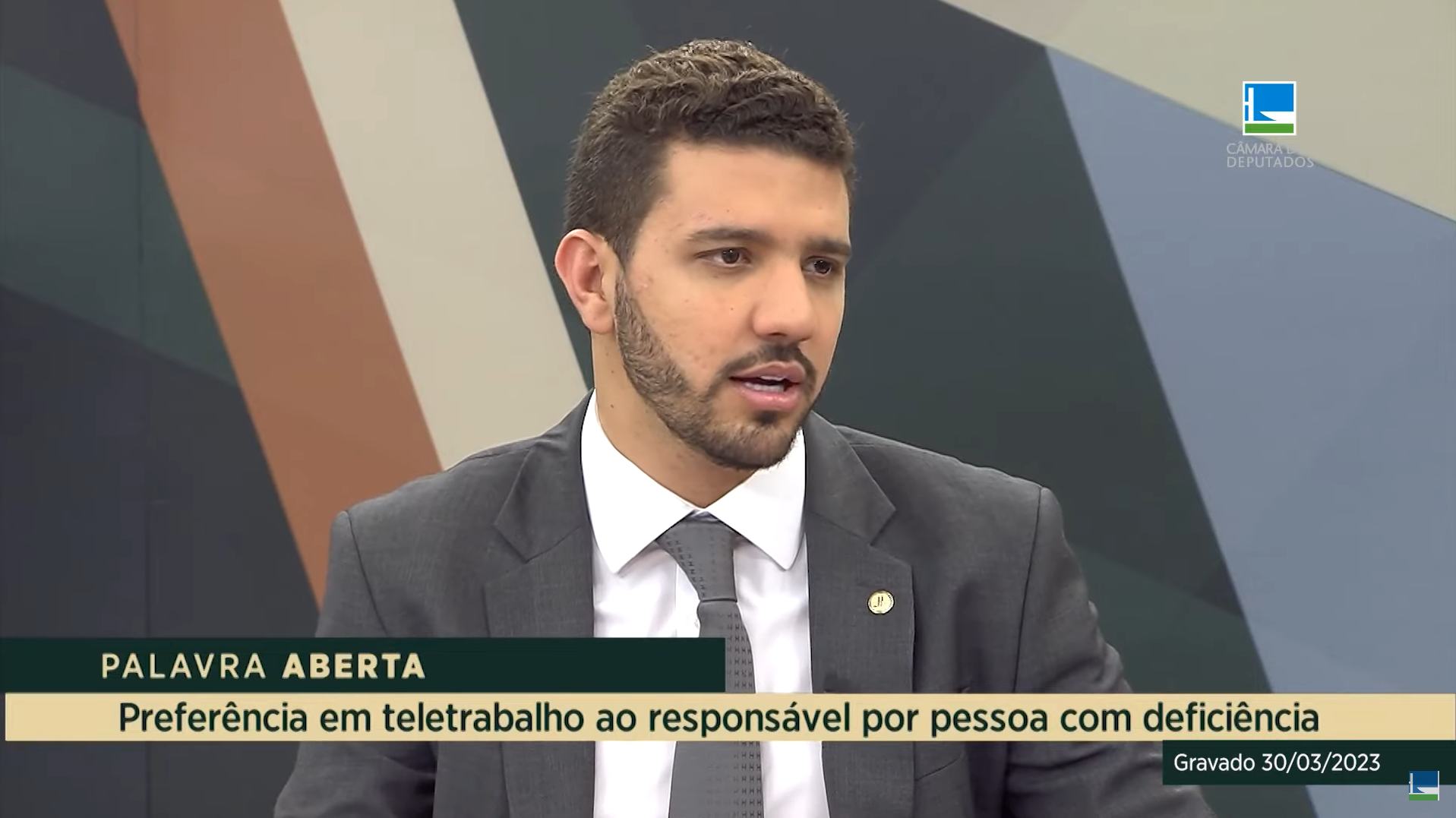 Neto Carletto quer preferência em teletrabalho ao responsável por pessoa com deficiência
